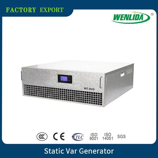 600kVA 400V Three Phase Low Voltage Reactive Power Compensation Compensator Static Var Generator Svg with Harmonic Filtering for Lead Acid Battery Manufacturing