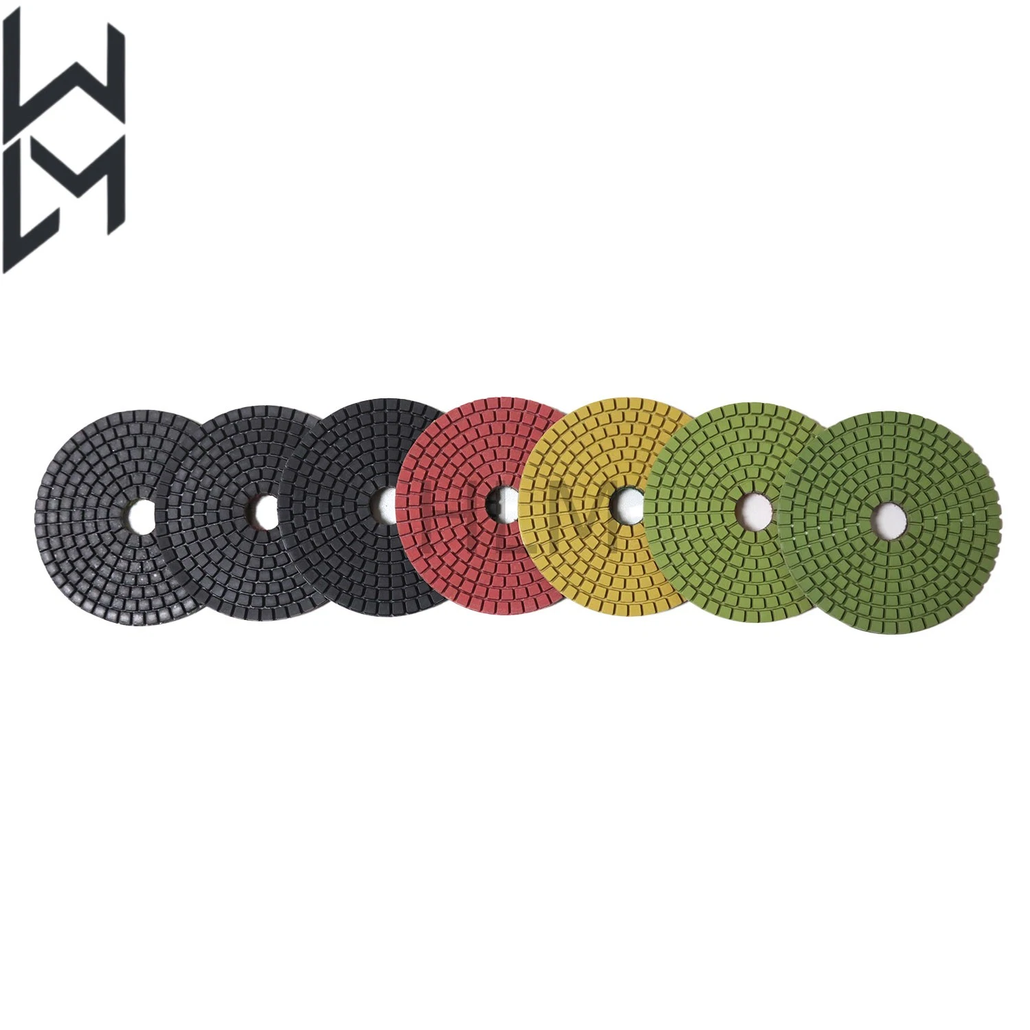 High quality/High cost performance Hybrid Diamond Grinding and Polishing Pad Set