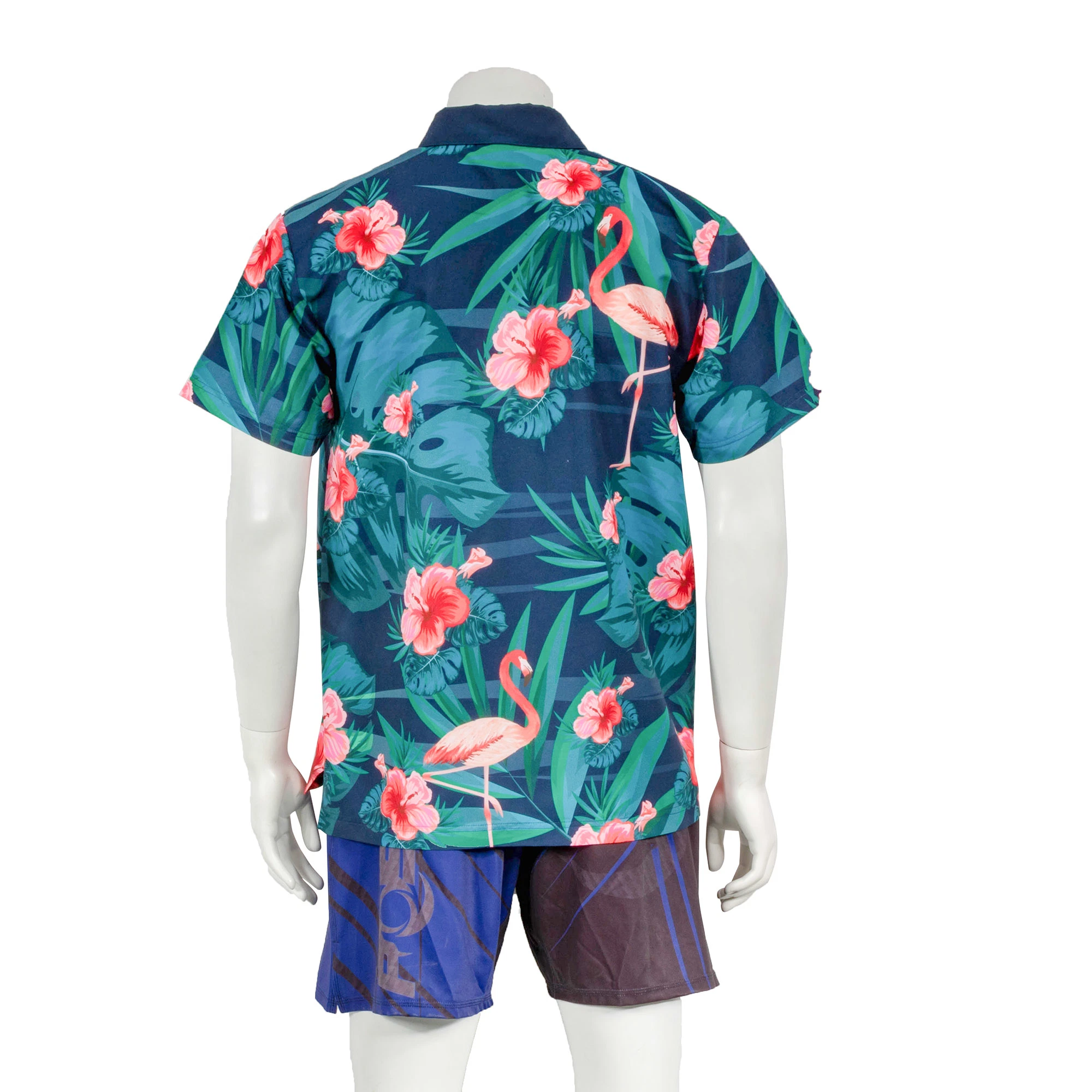 Camiseta Hombre hawaiano de Impresión Digital impresos personalizados Botón Casual camisas de piña para hombres