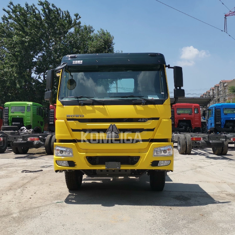 Novo Sinotruck Usado 10 Rodas 6X4 371HP 400HP 430 Prime Mover HOWO Trator Trailer Cabeça Caminhão Trator Preço.