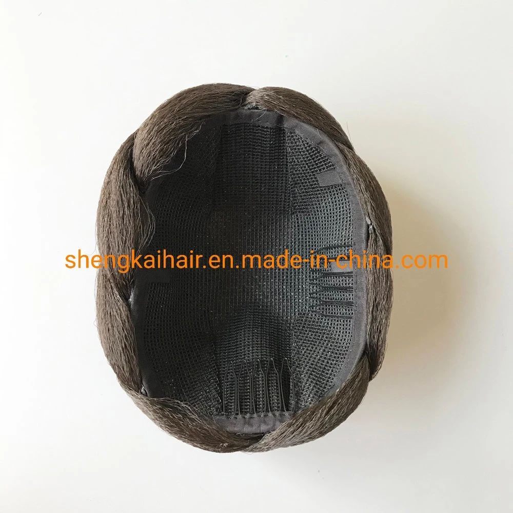 Hot Selling Quality Synthetic Hair Braided Chignon Hair Dome