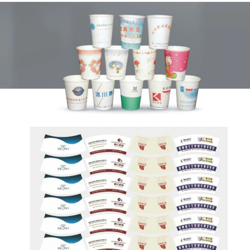 High Speed Label Paper Cup Making Machine and Flexo Printing Press Machine