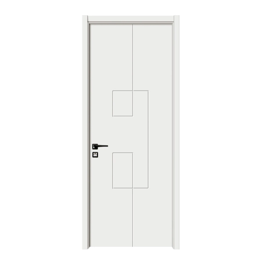 Four Lines Model Wooden Interior Design Door