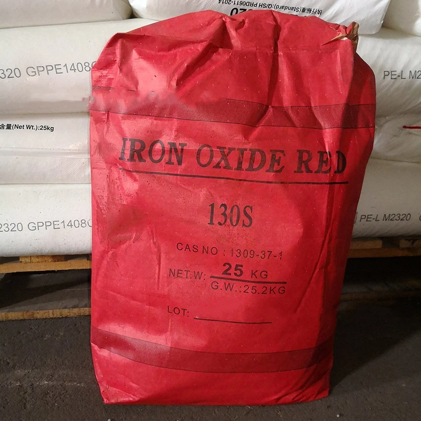 Pigments Iron Oxide Red Ferric Oxide Iron Oxide Red 130 Ld High Quality Iron Oxide Pigment for Brick, Color Iron Oxide CAS No. 1309-37-1