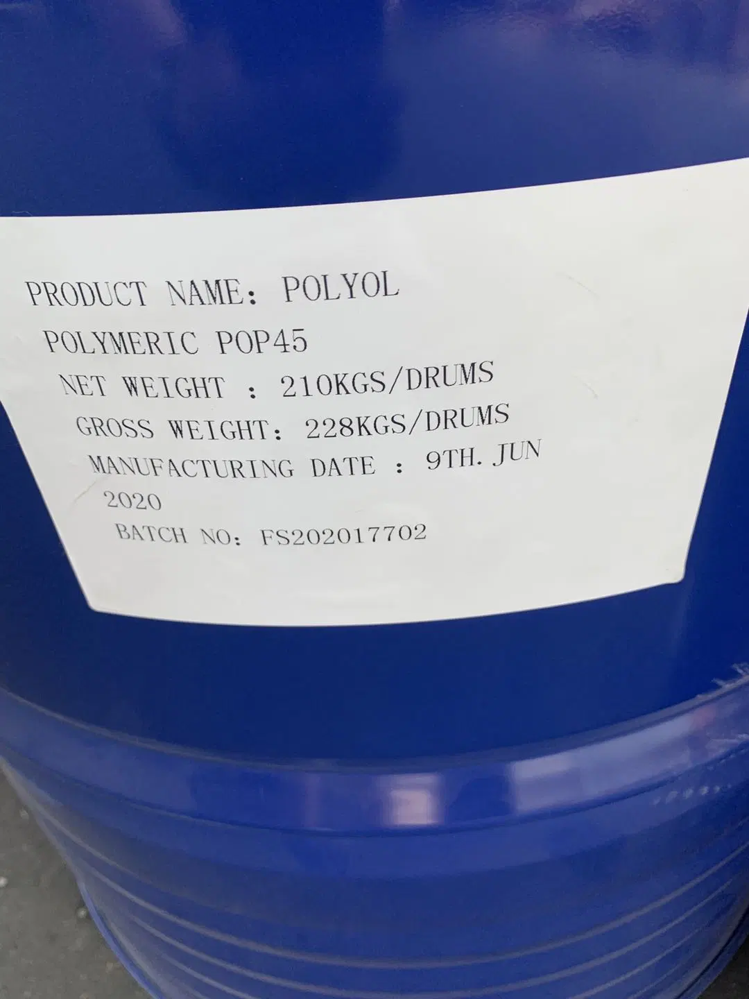 Pop45%/25% Liquid Polymer Resin Polyamine Organic Polymer