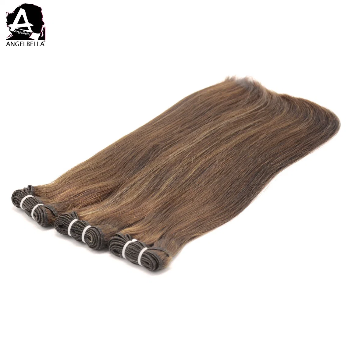 Angelbella Brazilian New Design Hair Weaving Highlight 4# 27# Remy Human Bulk Hair