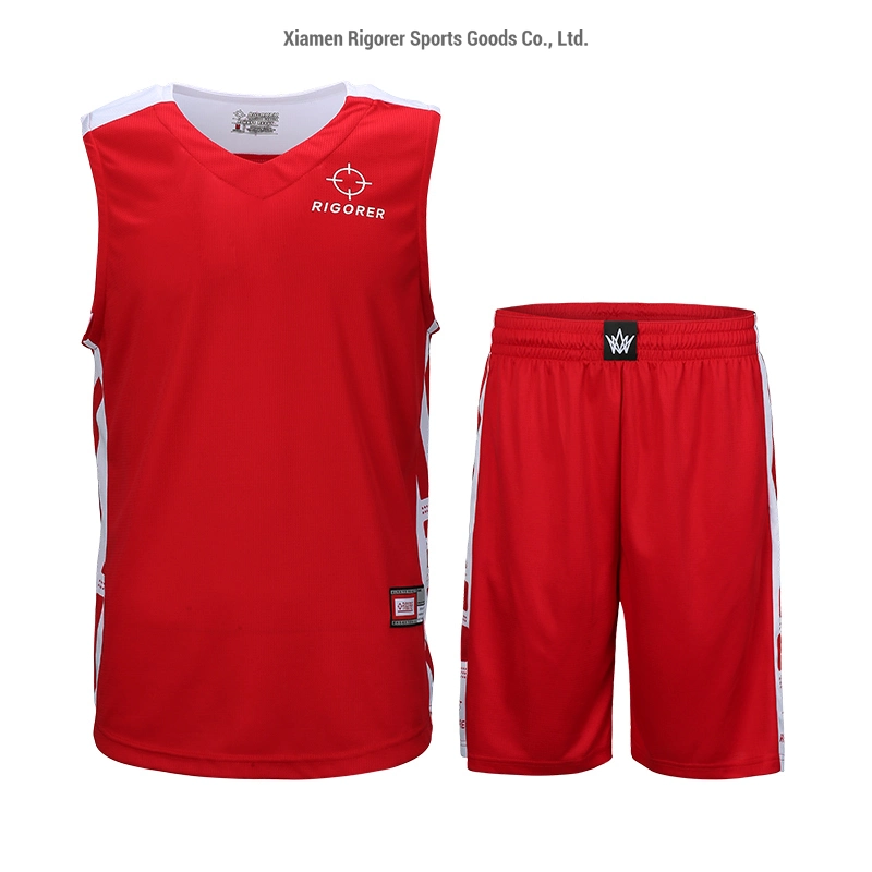 Quick-Dry Basketball Jersey for Sports Wear with SGS Quality Report