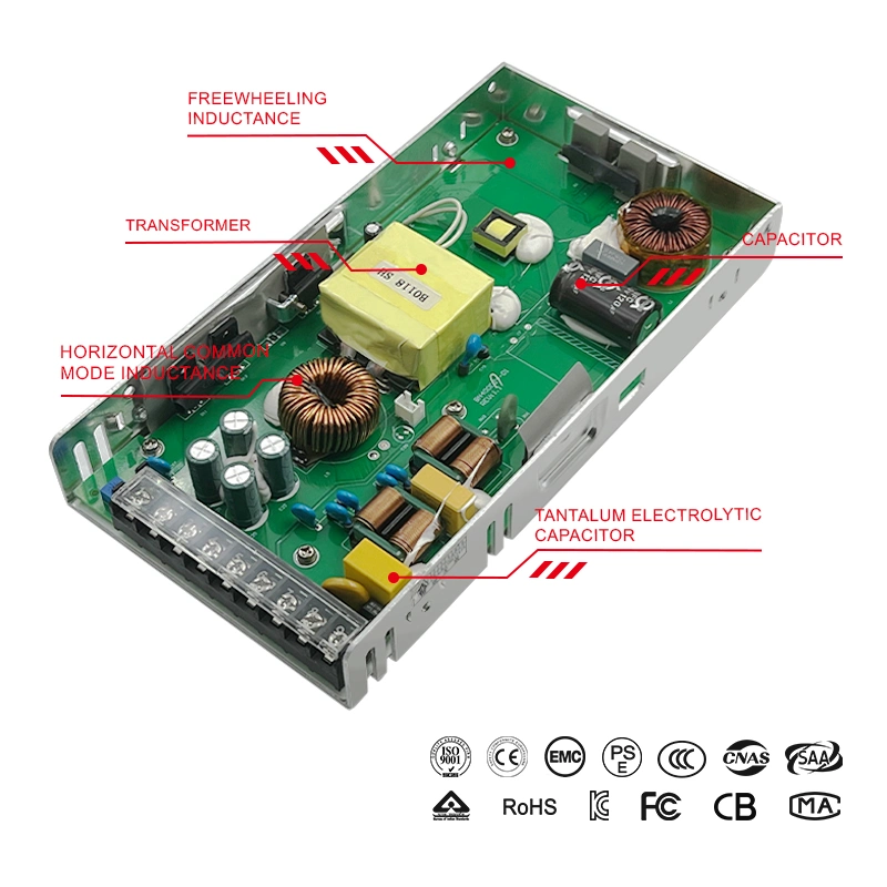 Alimentation à découpage Bina transformateur 24 V transformation c.c. alimentations industrielles