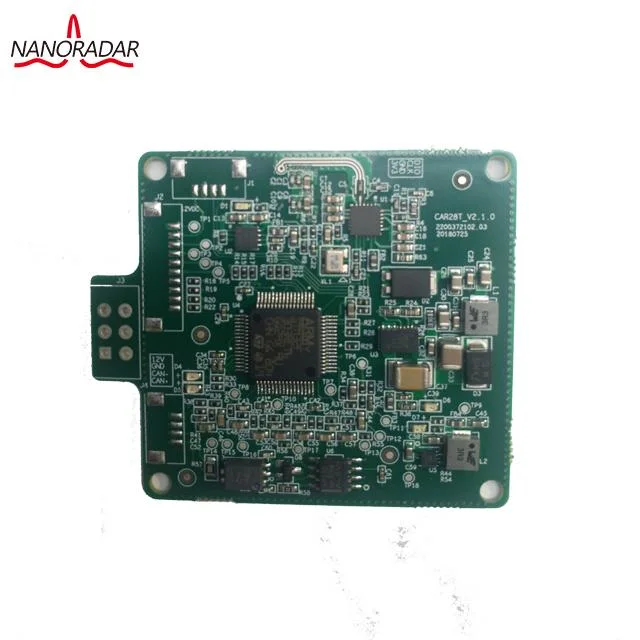 Sistema de alarme de marcha-atrás para automóvel Nanoradar sistema de informação da distância do radar