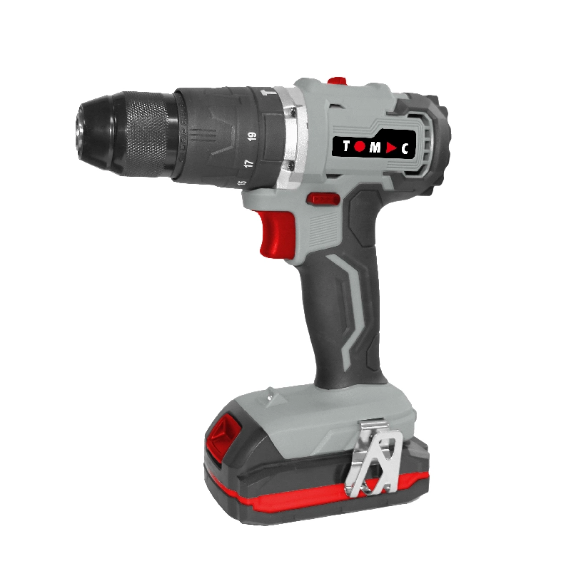 Tomac 2-13mm 20V Cordless Brushless Rechargeable Electric Impact Drill Power Tools