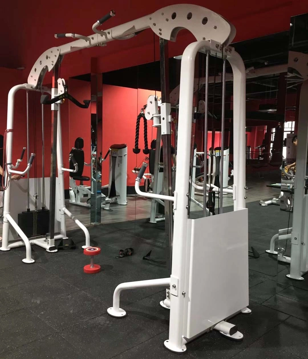 Gym Fitness comerciales Cable Equipo Multifunción de traspaso Precio Máquina Smith