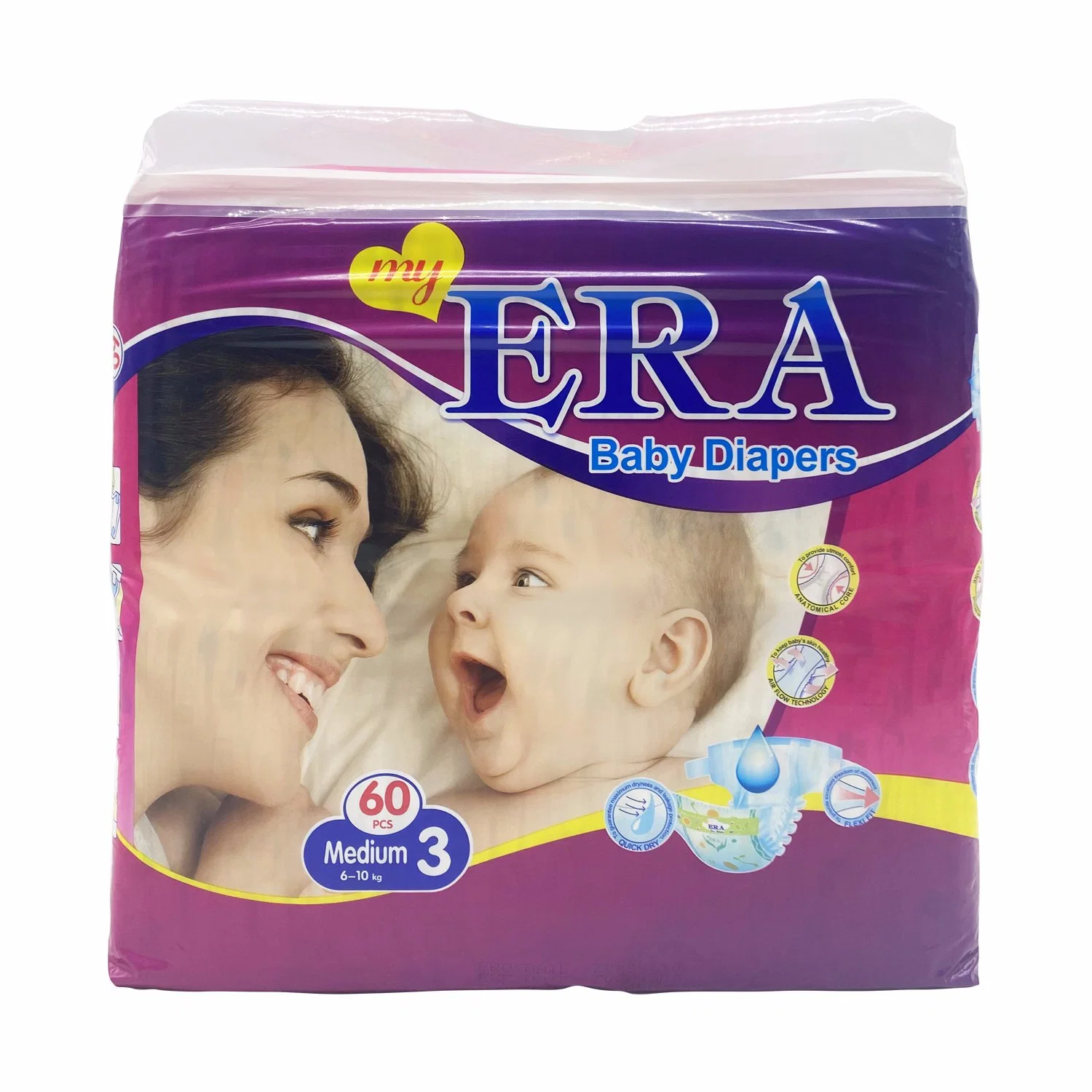 2022 Hot Selling Wholesale Premium Quality Ultra Soft High Absorption Cheap Price Breathable Care Baby Comfortable Diaper Nappy Items Made in China