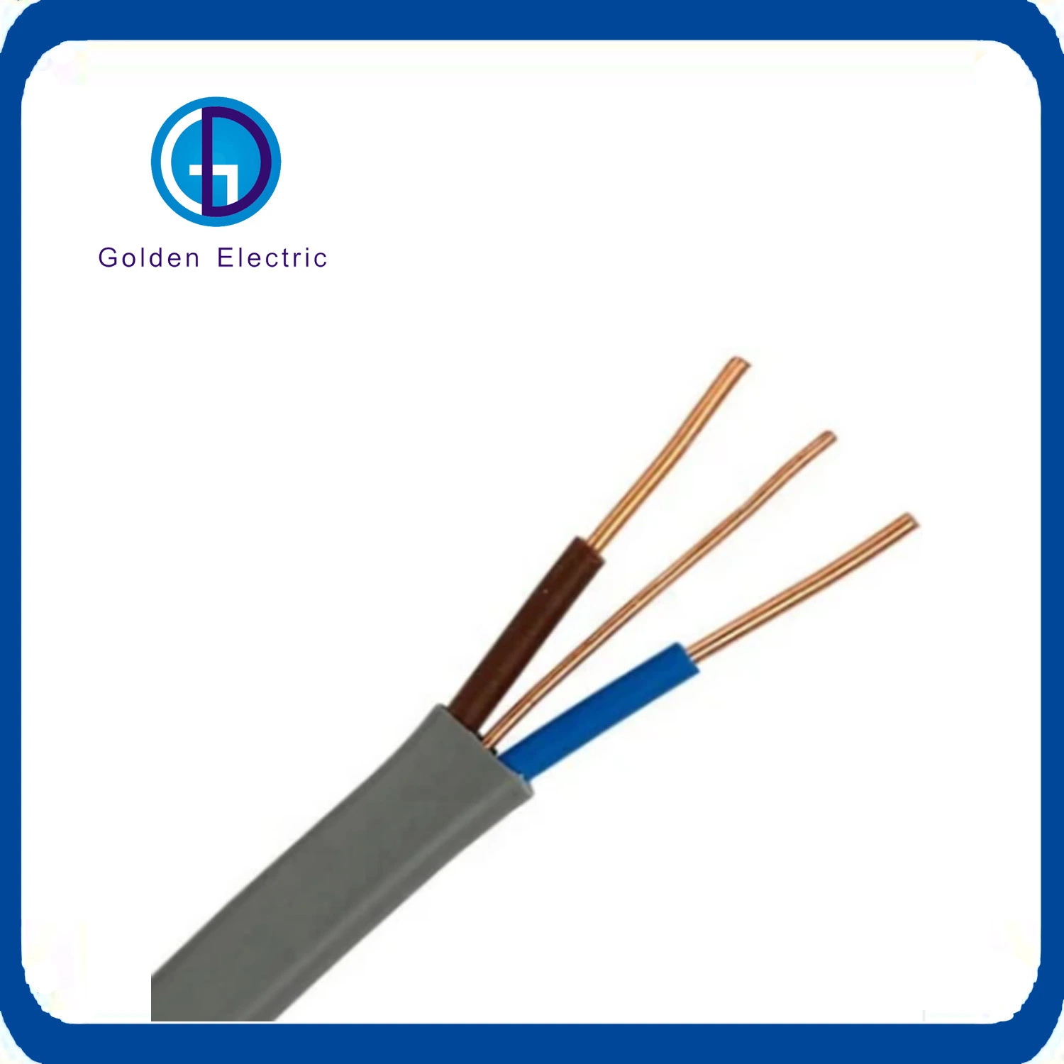 Flat Cable BVVB 2X1.5mm2+E Flat Twin and Earth Cable