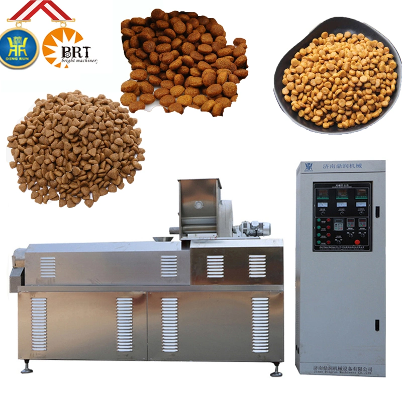 Industrial Automatic Wet Process Dry Animal Pet Dog Cat Food Manufacturing Machine Production Line