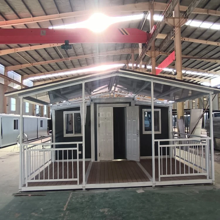 Expandable Folding Double Wings Prefab Tiny House 3 Bedroom Casas Prehechas Expandibles Prefabricadas