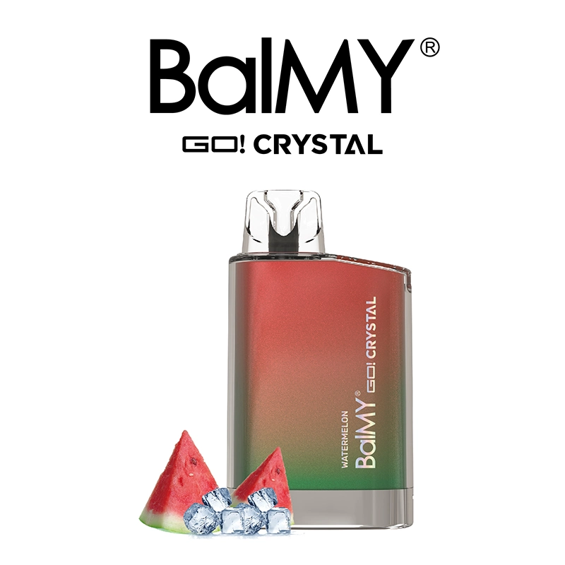 A&amp;D Nueva oferta balmy Go Crystal 600puffs Écig TPD registrado VAPE desechable