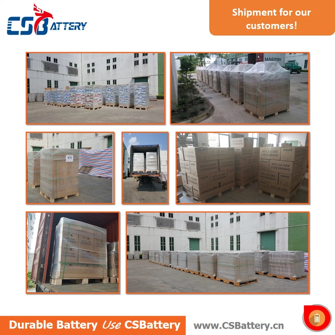 Csbattery 12V680W 15+ Years Working Life High Performance Battery for Electric Vehicle Battery/Auto-Parts/Cranking-Boat/Amy