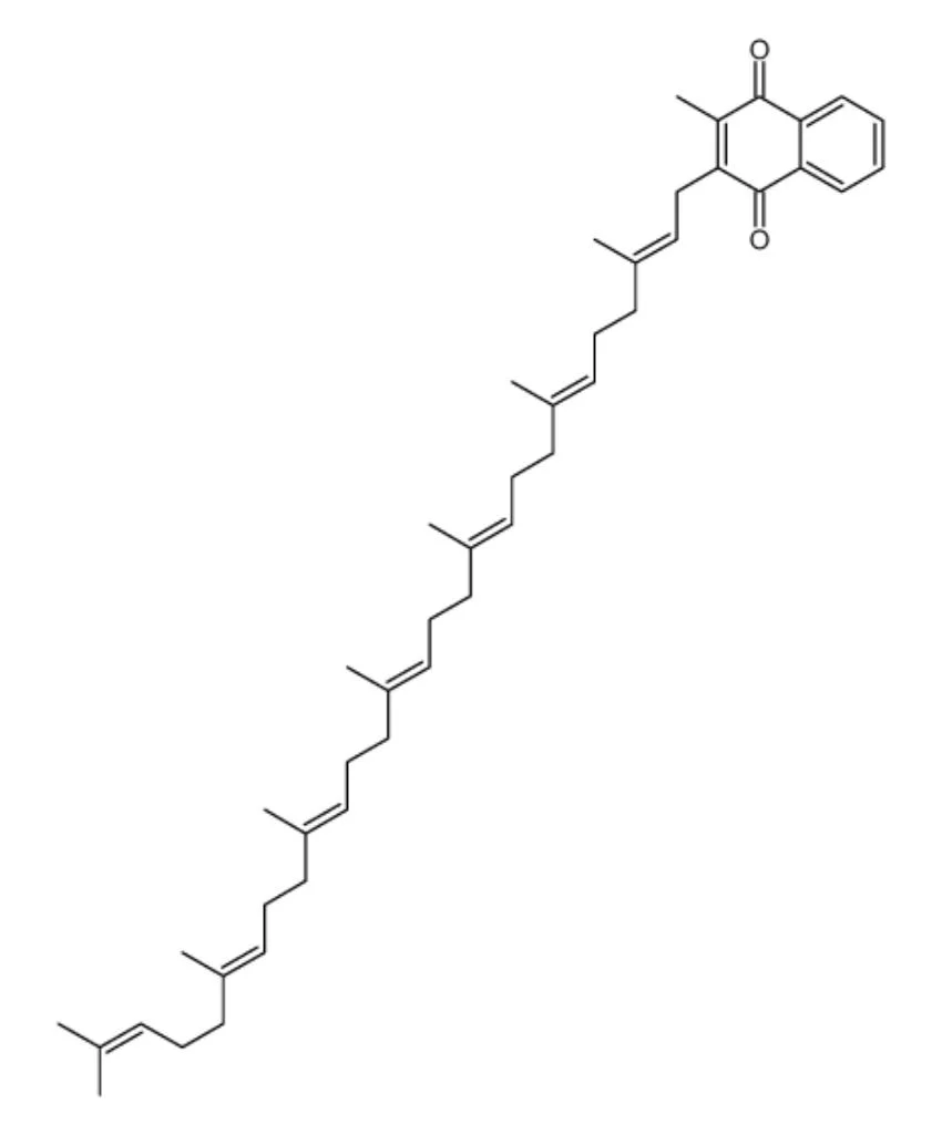 ISO Certified Reference Material Vitamin K2- (MK-7) Purity Degree 99% CAS No. 27670-94-6