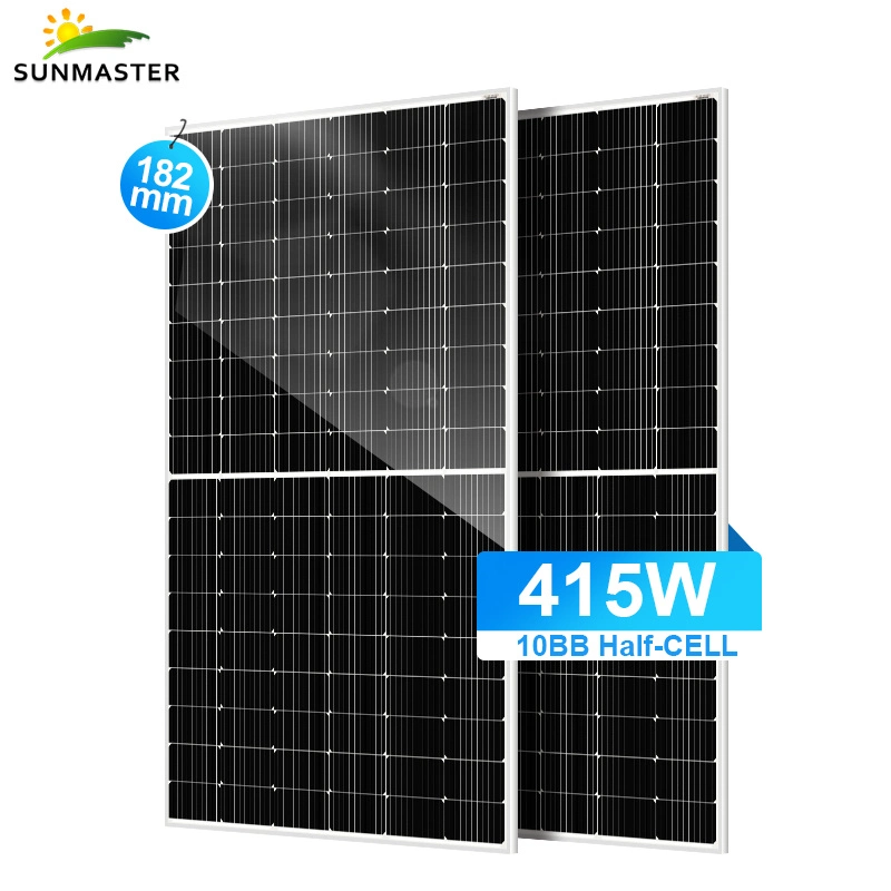 Comercio al por mayor de 150W Fotovoltaica de 300W 365W 9bb PV Módulos de potencia de energía Mono celda solar Precio Panel