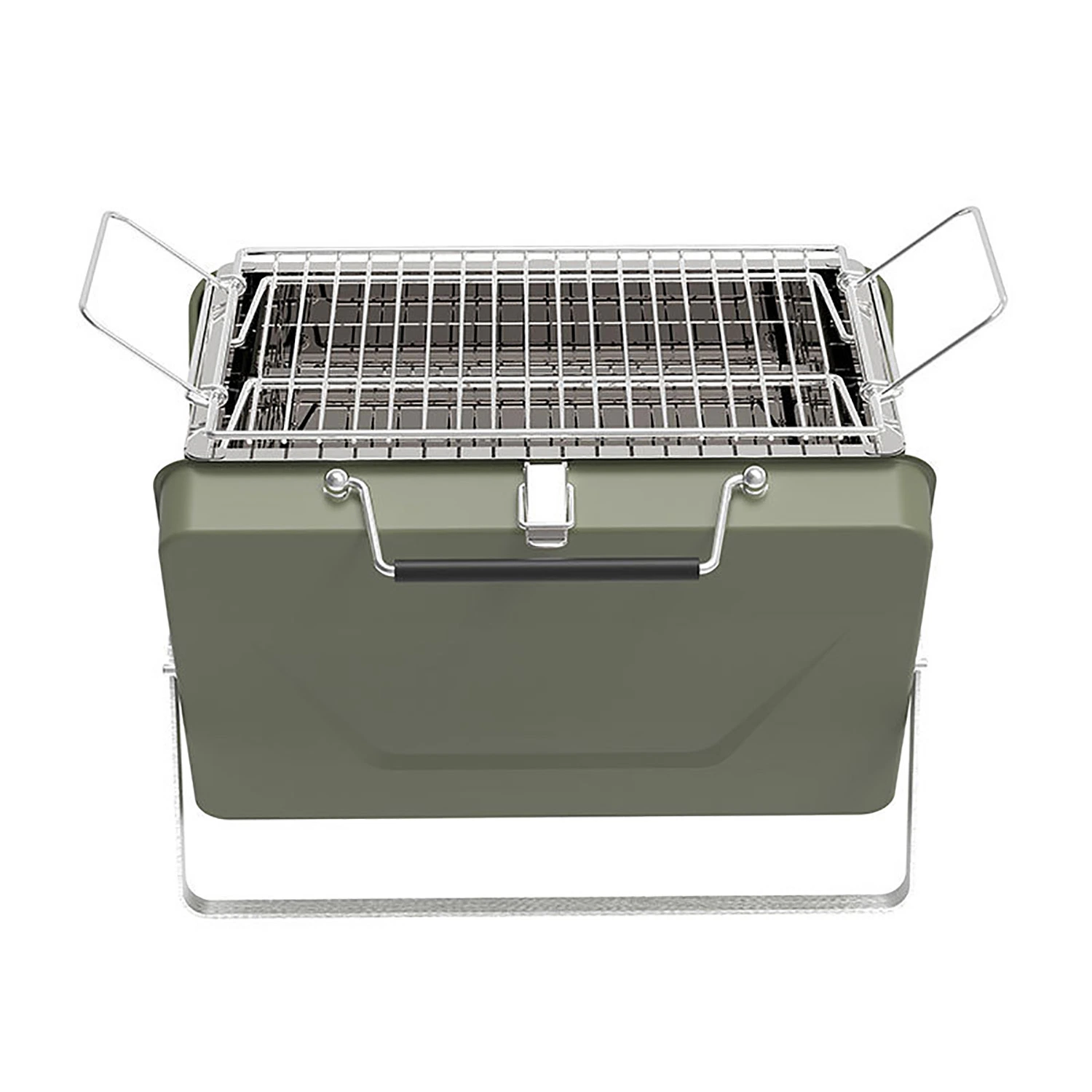 Tragbarer Edelstahl BBQ Grill faltbarer Mini Grill Bl22472