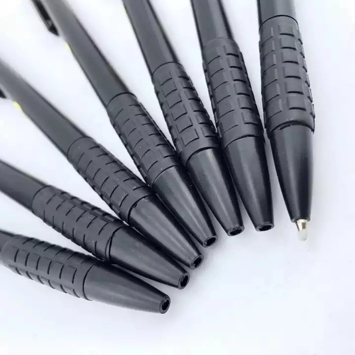 Appuyez sur noir de type stylo à bille plastique antistatique ESD pour salle blanche de bureau