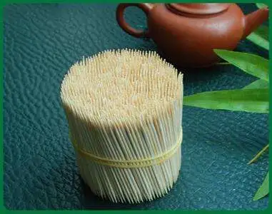 Manufacturer Disposable Wooden Bamboo Mint Toothpick Cello Individually Wrap Flavor Mint Toothpicks