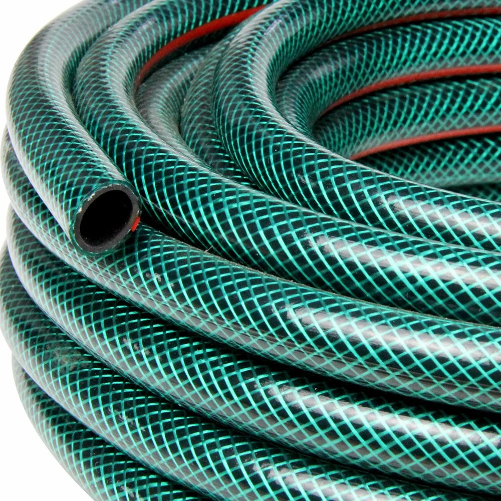 PVC Reinforced Garden Water Hose with Braided Polyester Thread