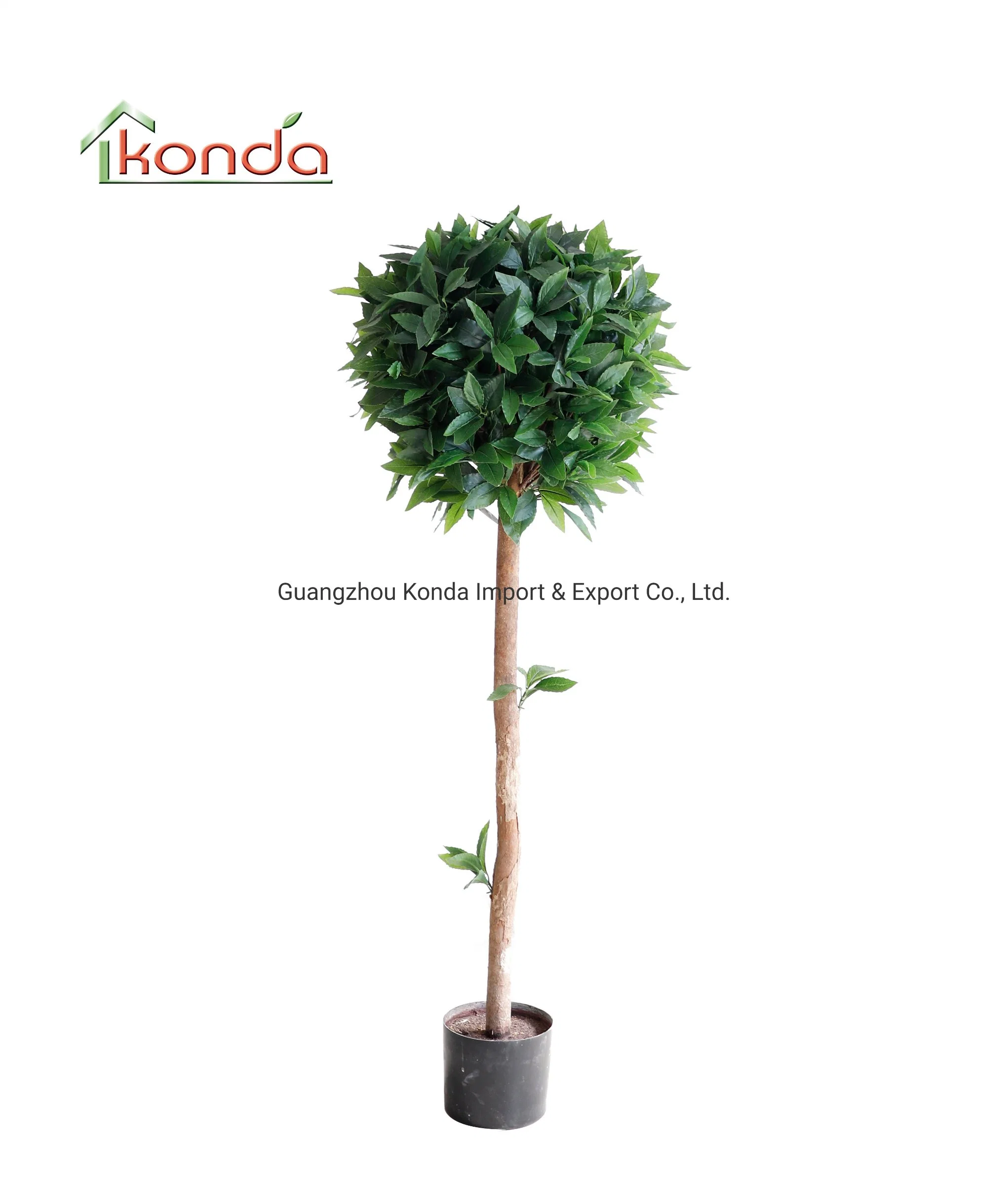 Wholesale High Simulated Potted Tree Laurel Tree Indoor Decorative Artifical Evergreen Plant for Sale Artificial Laurel Tree