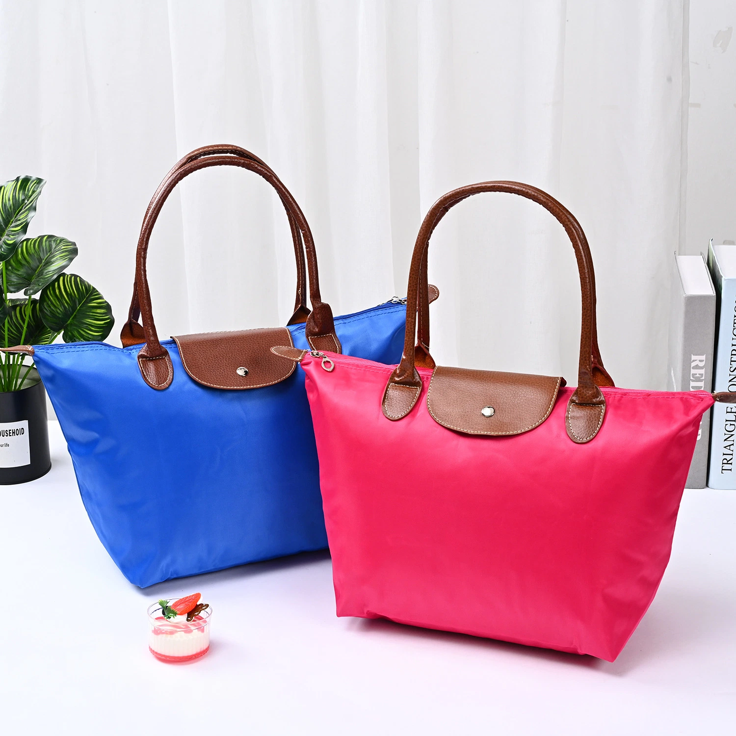 Women Fashion Handbag Shoulder Bag Casual Outdoor Travel Bag Woven Bags