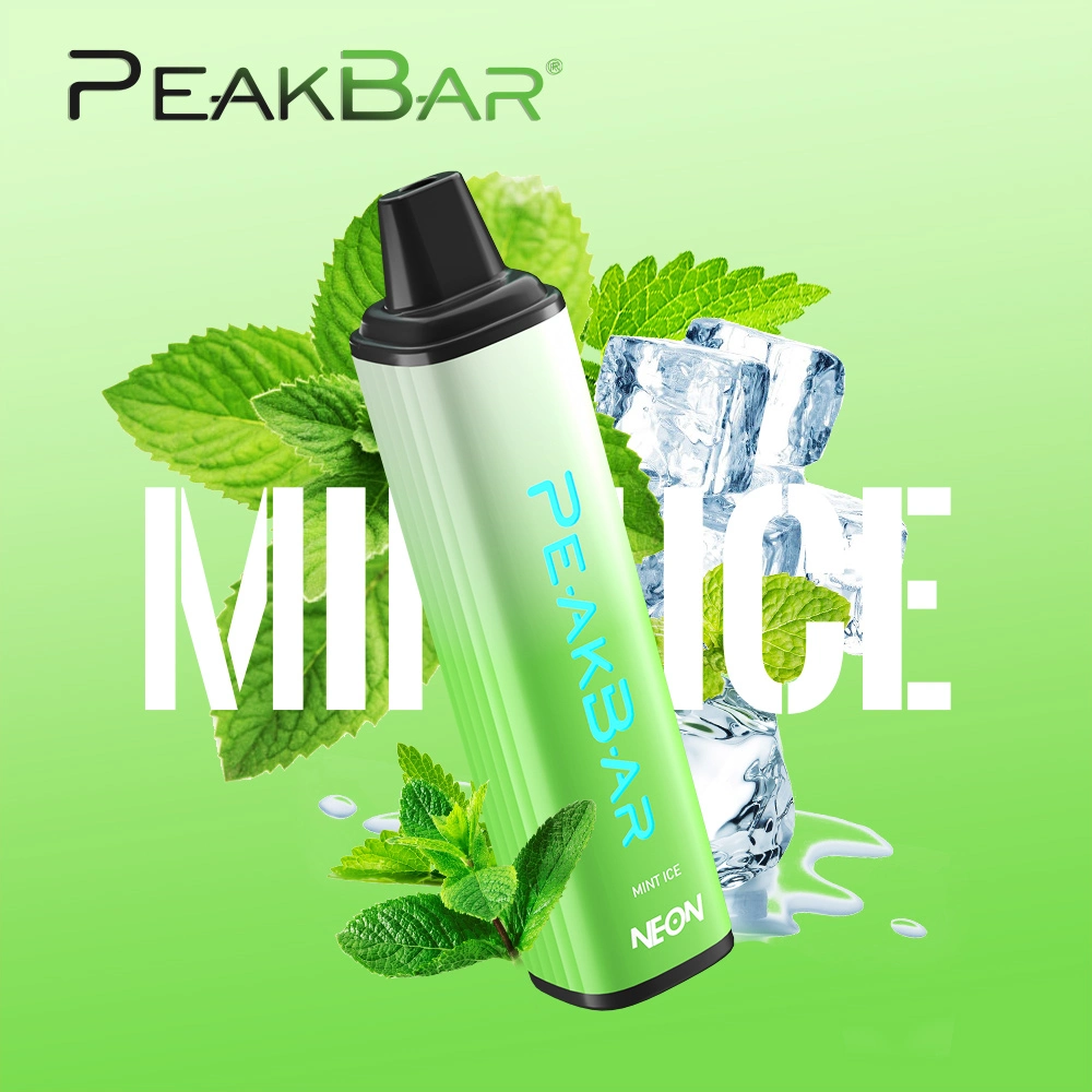 Peakbar Neon Original Factory Vape Pen Hollowed LED Logo Electronic Cigarette Rechargeable Disposable/Chargeable Vape Hookah Shisha Pen Price