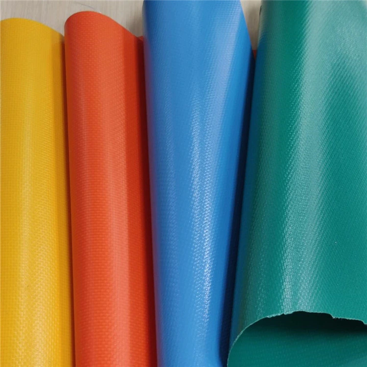 Manufacturer of 100% Polyester Industrial Textile Waterproof PVC Tarpaulin 450GSM PVC Tarpaulin