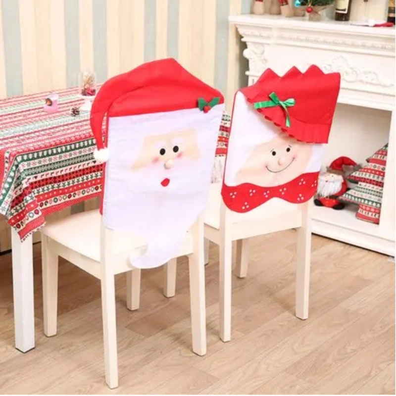 Wholesale/Supplier Chair Back Covers Set Home Decoration Christmas Chair Cover