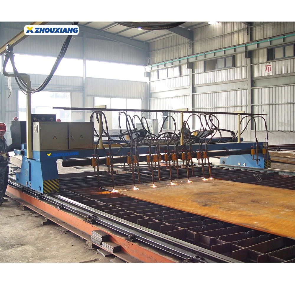 Factory Steel Structure Production Line H/T Type Assembly Machine