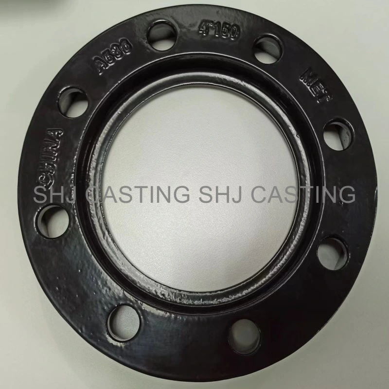 Flange de ferro dúctil fundido ASTM A536 para terminal de encaixe HDPE Adaptador de flange