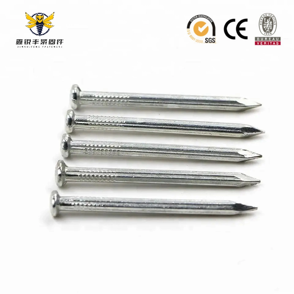 Round/Flat Head Spike Wire Steel Nails Common Nails Iron Factory Price Stainless Steel Large Iron Smooth Plain GB Common Nail