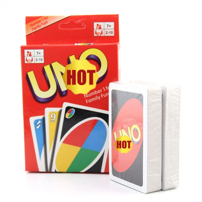 Mattel Games U-No Card Game Family Entertainment Board Game Fun Poker Playing Cards