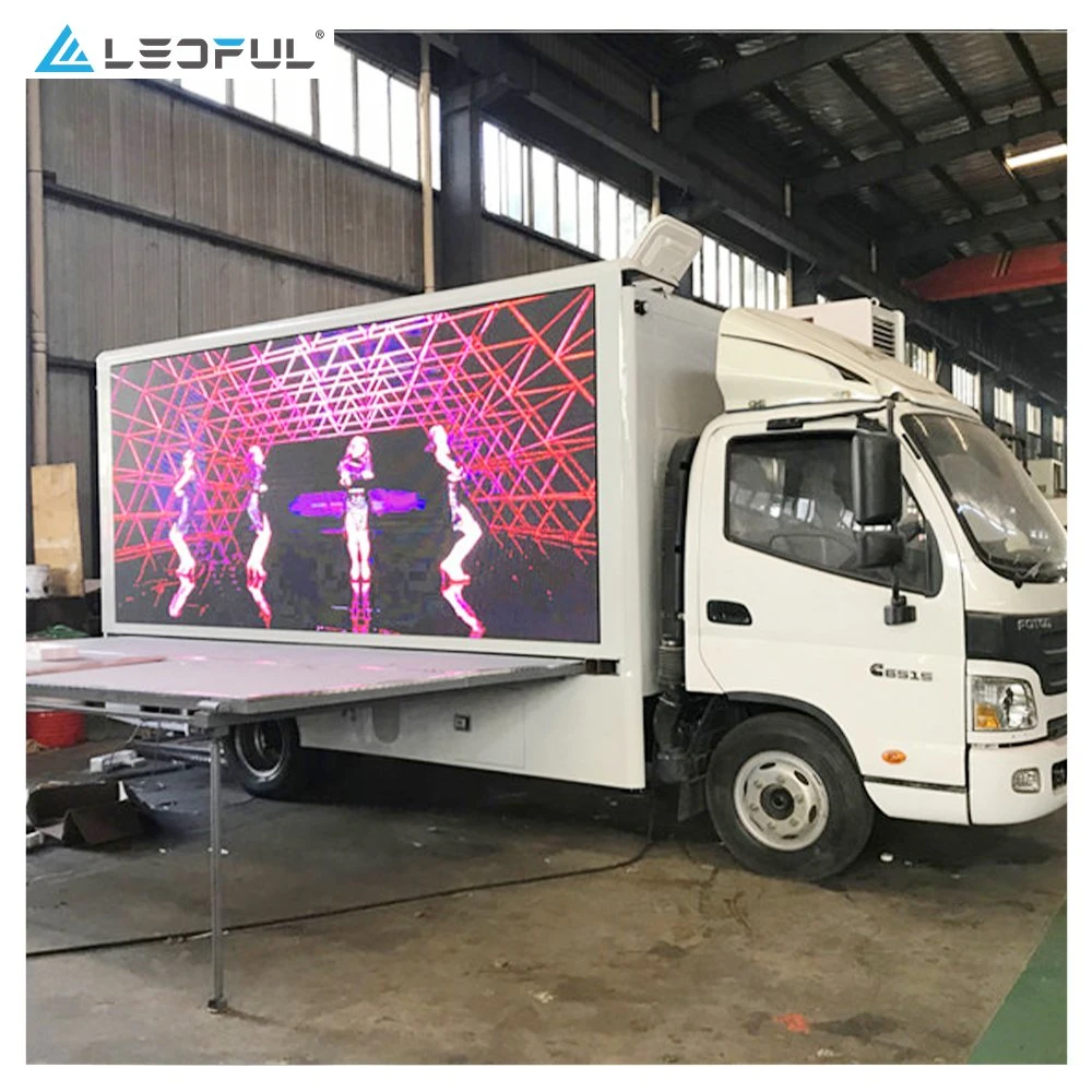 P6 P8 P10 SMD Publicité de plein air écran LED Mobile camion remorque d'affichage panneau LED