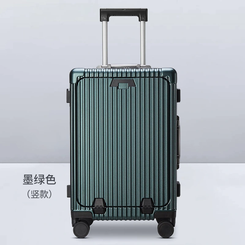 Fashion Quality PC 18"20"24" Inch Wheeled Trolley Luggage Business Leisure Travel Aluminium Frame Draw-Bar Boarding Suitcase Bag Case Box (CY0051)