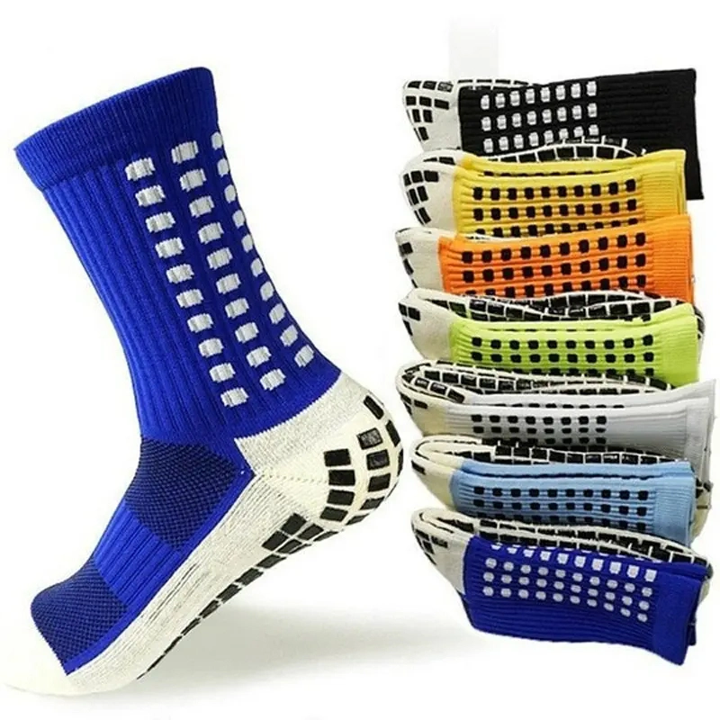 Fashion Grip Embroidery Men Compression Logo Print Men's Designer Sport Custom Socks