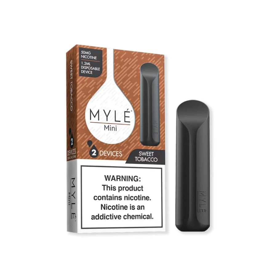 Caa e tendências de cigarros 19 sabores Myle Original Mini com 5% de nicotina Dispositivo de sal