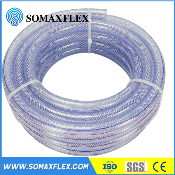 High quality/High cost performance PVC Clear Vinyl Tubing Food Grade PVC Water Hose RoHS Reach Grade Safety Plastic Hoses for Watering