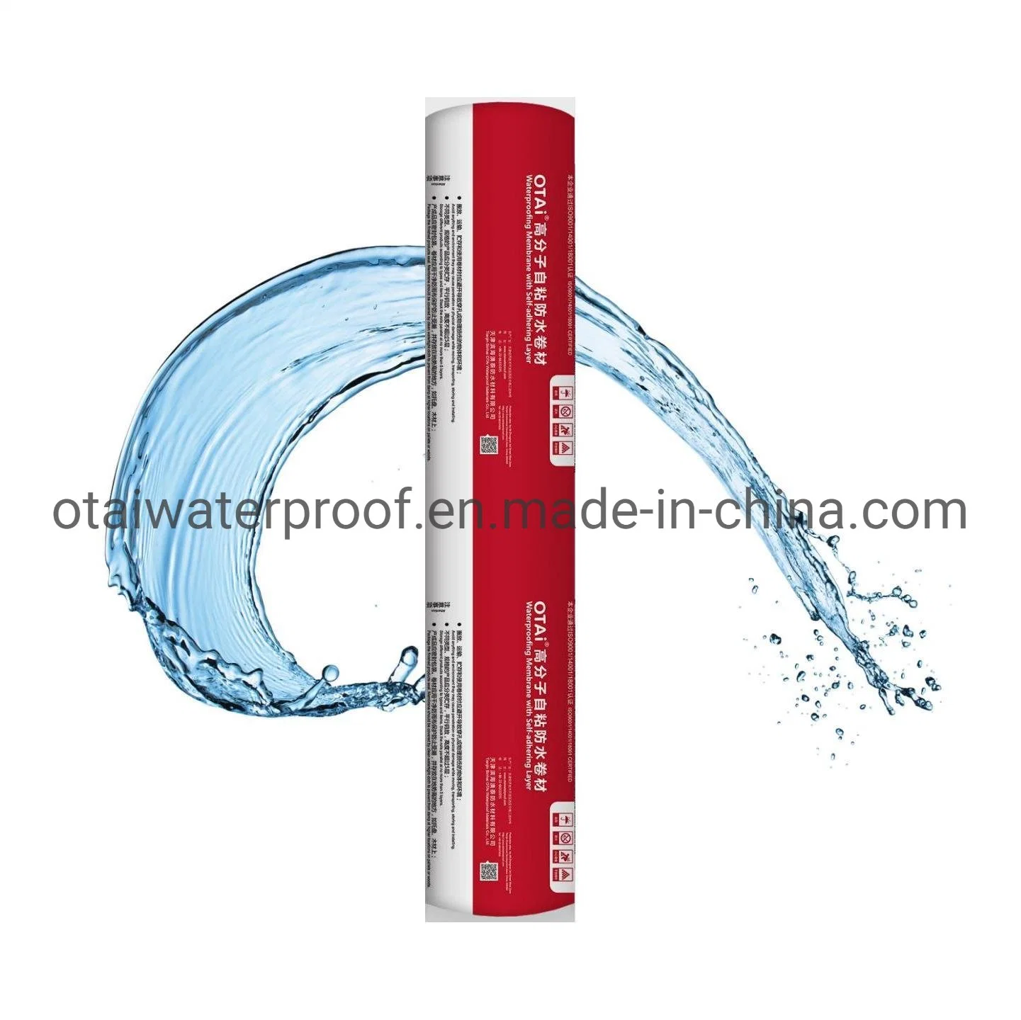 HDPE пластиковый водонепроницаемый мембраны гидроизоляции строительных материалов