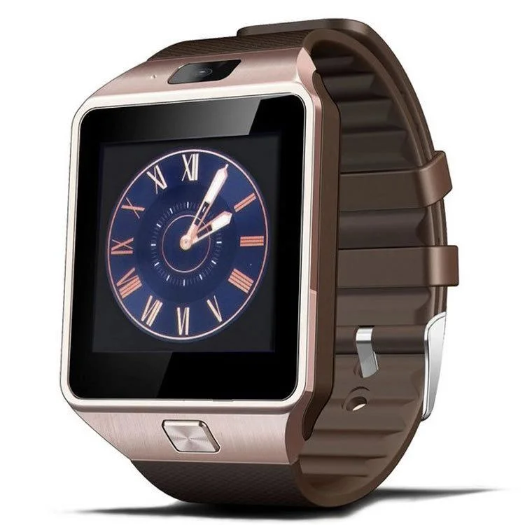 تخفيضات ساخنة Dz09 ساعة ذكية مع شاشة تعمل باللمس للهاتف الذكي بطاقة SIM لـ Android SmartWatch Dz09 A1 Gt08 Z60 Q18