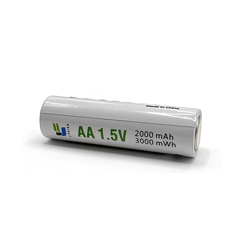 Rechargeable 1.5V Li-ion AA Battery (AA. AAA. 9V)