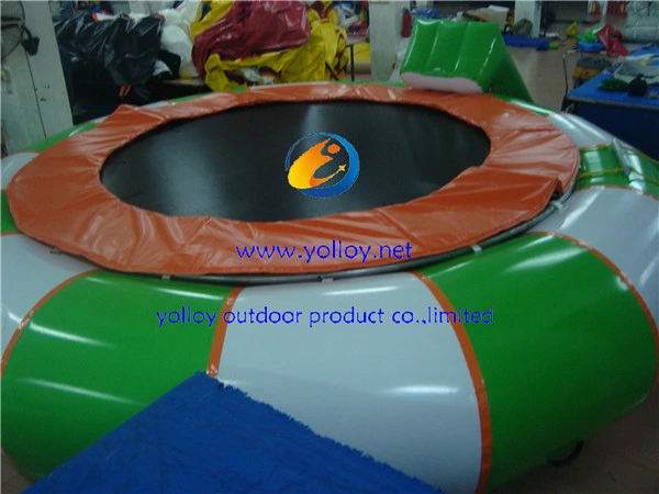 Parque de atracciones de agua inflable de flotación