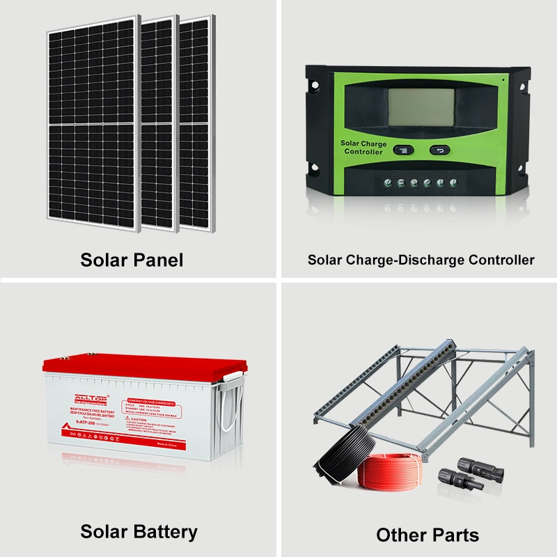 Solarthon 12V / 24V 48V Collector Water Heater Solar Charge-Discharge Controller