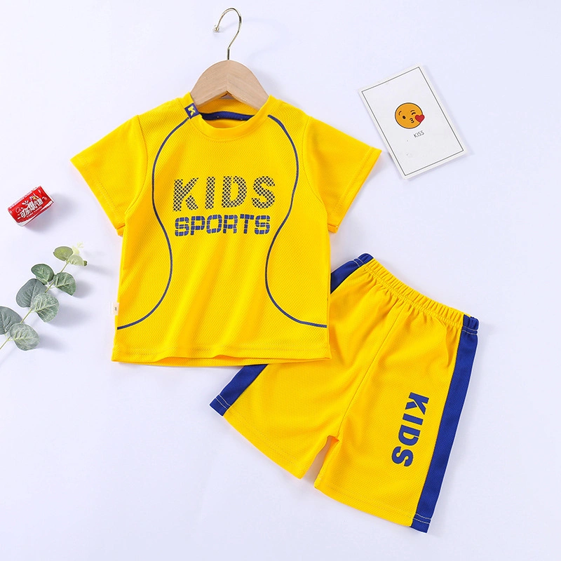 Children&prime; S Short Sleeve Ball Suit Boys&prime; Sportswear