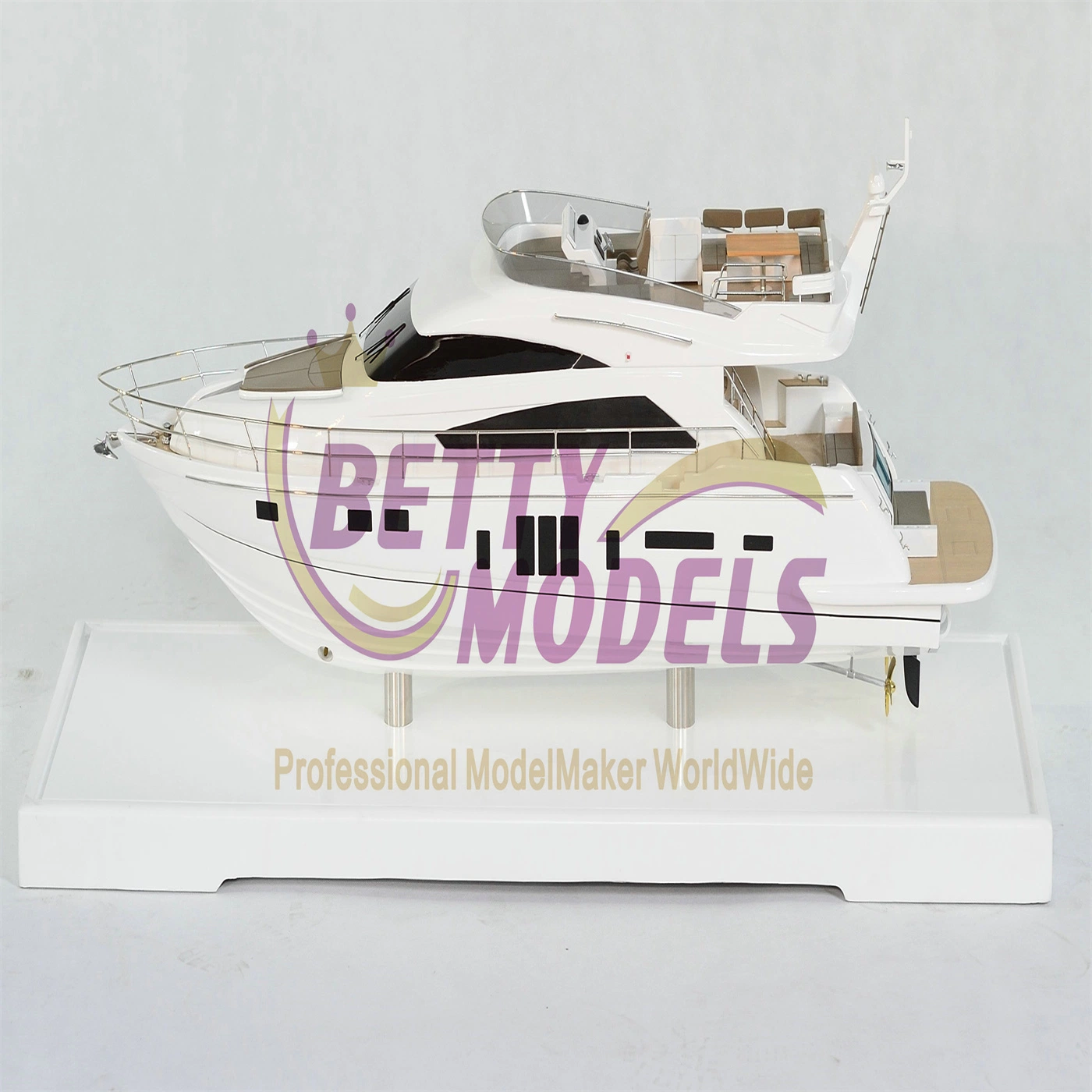 Balança de navio iate modelo físico fazer 3D Printing Boat Gift Modelo personalizado