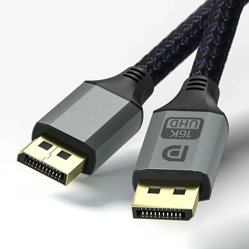 1m 2m Computer Video Gaming Aluminium Alloy Dp 2.0 Cable