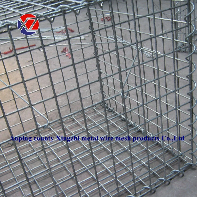 3mm/4mm/5mm/6mm Galfan Coating Welded Mesh Gabion Basket